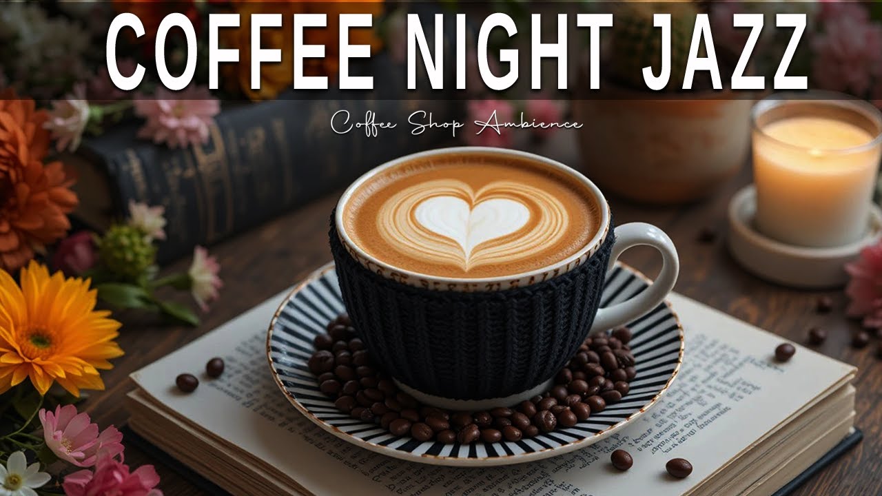 Coffee Night Jazz ☕ Bossa Nova instrumental for Happy Moods, Work & Study
