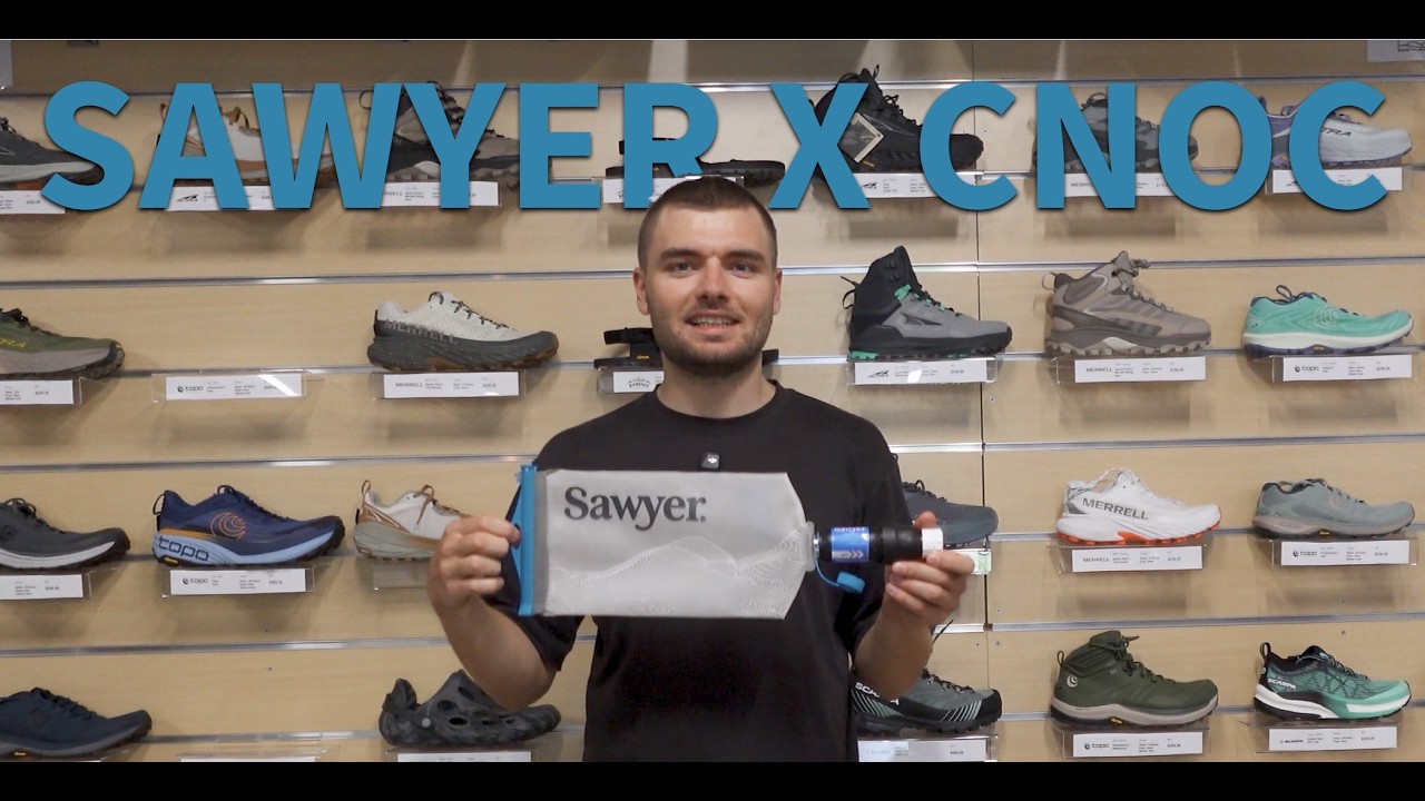 Hiking Filter Review | Sawyer Squeeze x CNOC Collaboration