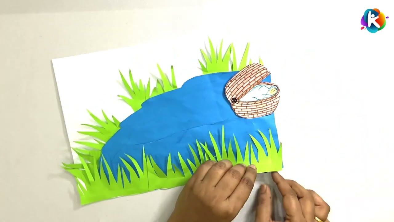 God Has A Plan For Me | DIY Crafts For Kids | Moses in River Nile | Bible Stories | Kidible App