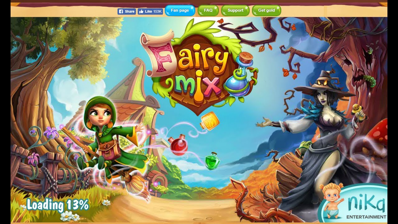 Fairy Mix | Facebook Gameplay / Android game