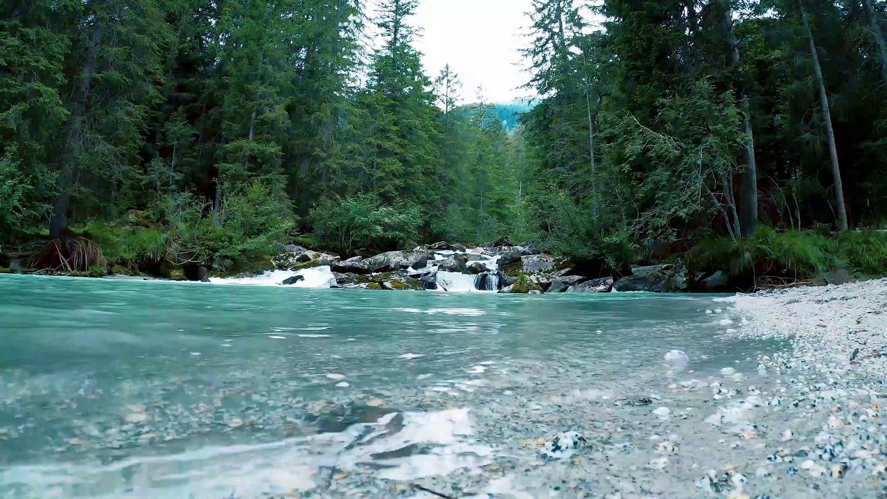 Calming Relaxation Music - Clean Pure River Sounds, Deep Sleep, Relaxing Music, Meditation