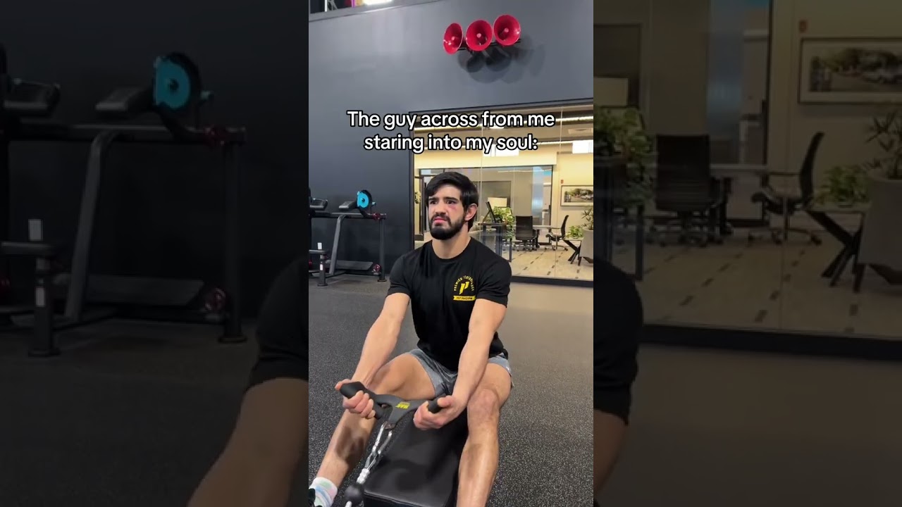 Avoid eye contact at all costs #shorts #gymtok #funny #1stphorm