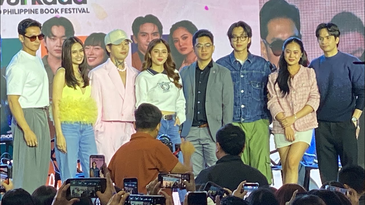 RABIN ANGELES JOSEPH MARCO JAYDA JAIRUS NICOLE RHEN LIVE AT PHILIPPINE BOOK FESTIVAL AT SM MEGAMALL 