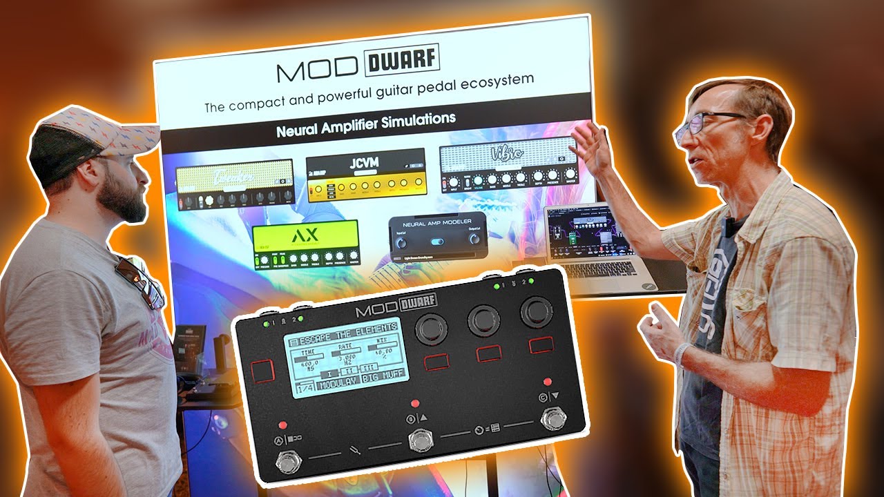 MOD Dwarf uses Neural Amp Modeler and AIDA-X A.I | Guitar Summit 2023