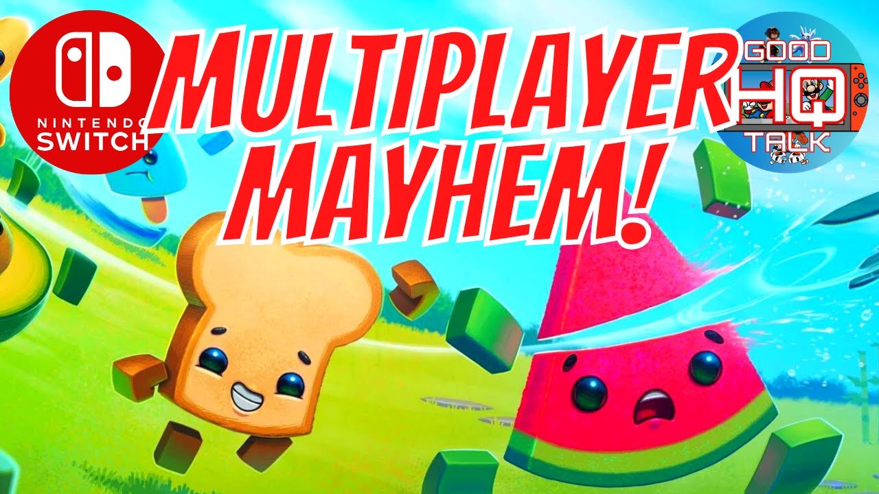 Boomerang FU - Nintendo Switch Eshop HIDDEN GEM! Multiplayer Mayhem For Up to 6 Players!