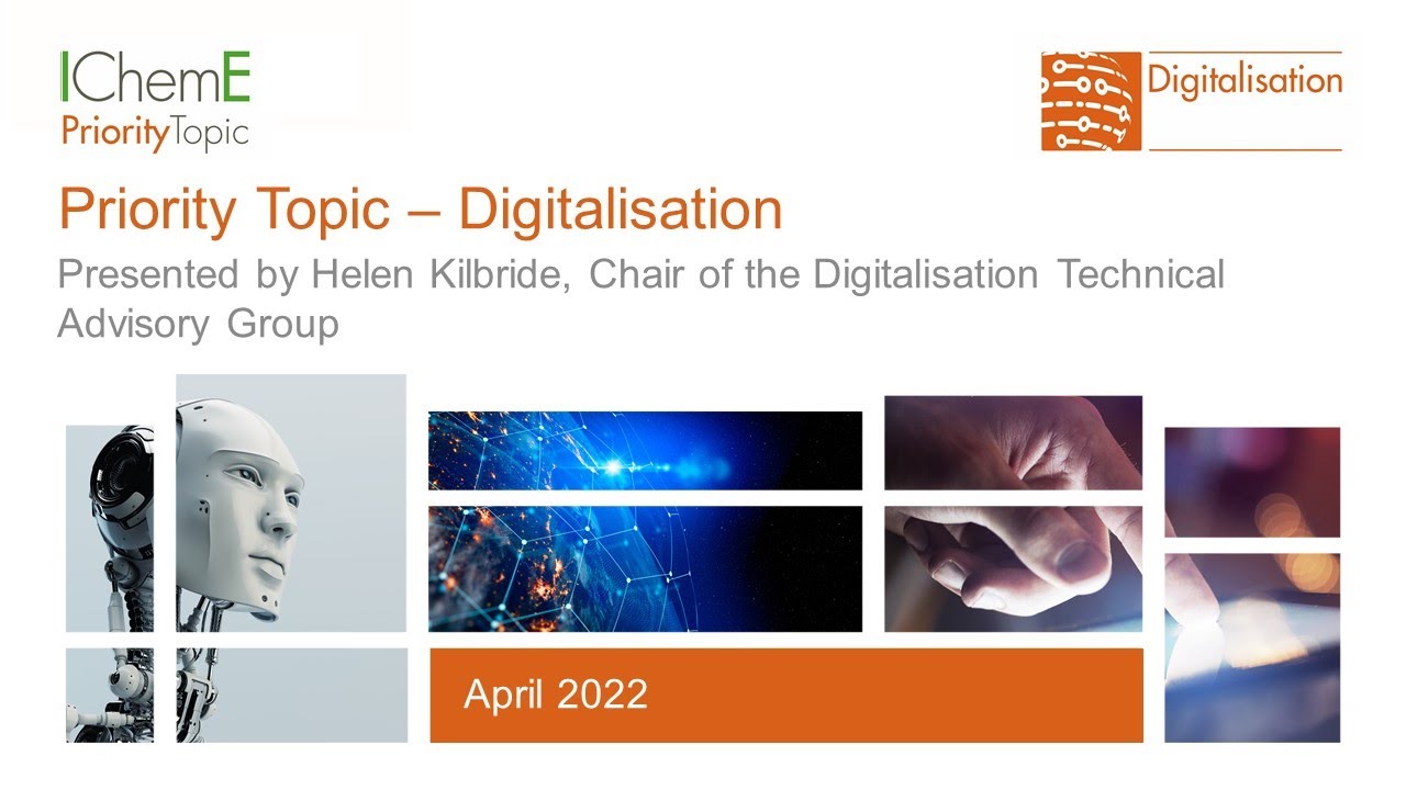 IChemE Priority Topic - Digitalisation