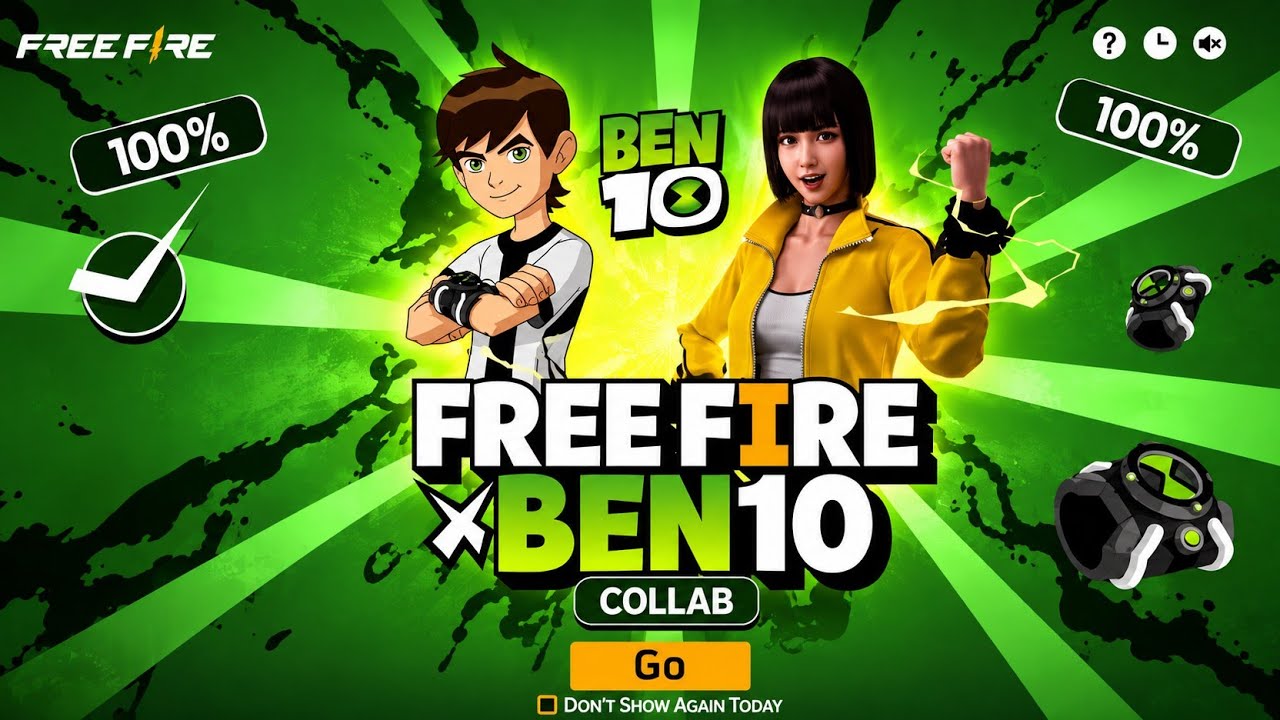 Free Fire X Ben 10 Collaboration 🤯 | ALL Rewards Bundles & Emotes Revealed 😍