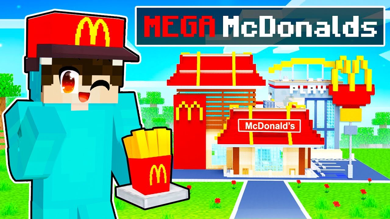 ZAŁOŻYŁEM MCDONALD z NUNU w Minecraft!!