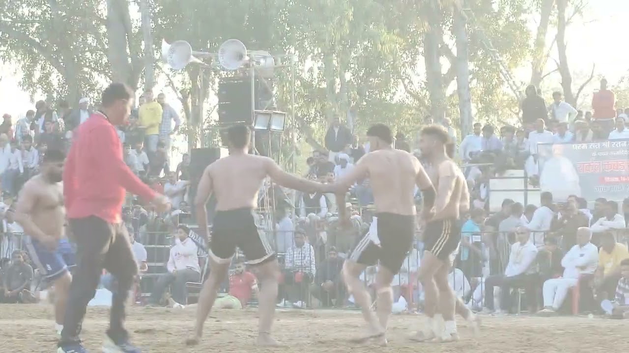 Shilu //Ravi Deora Bahuakbar vs badala very high voltage circle ⭕ kabaddi match at Rakhi Shahpur 