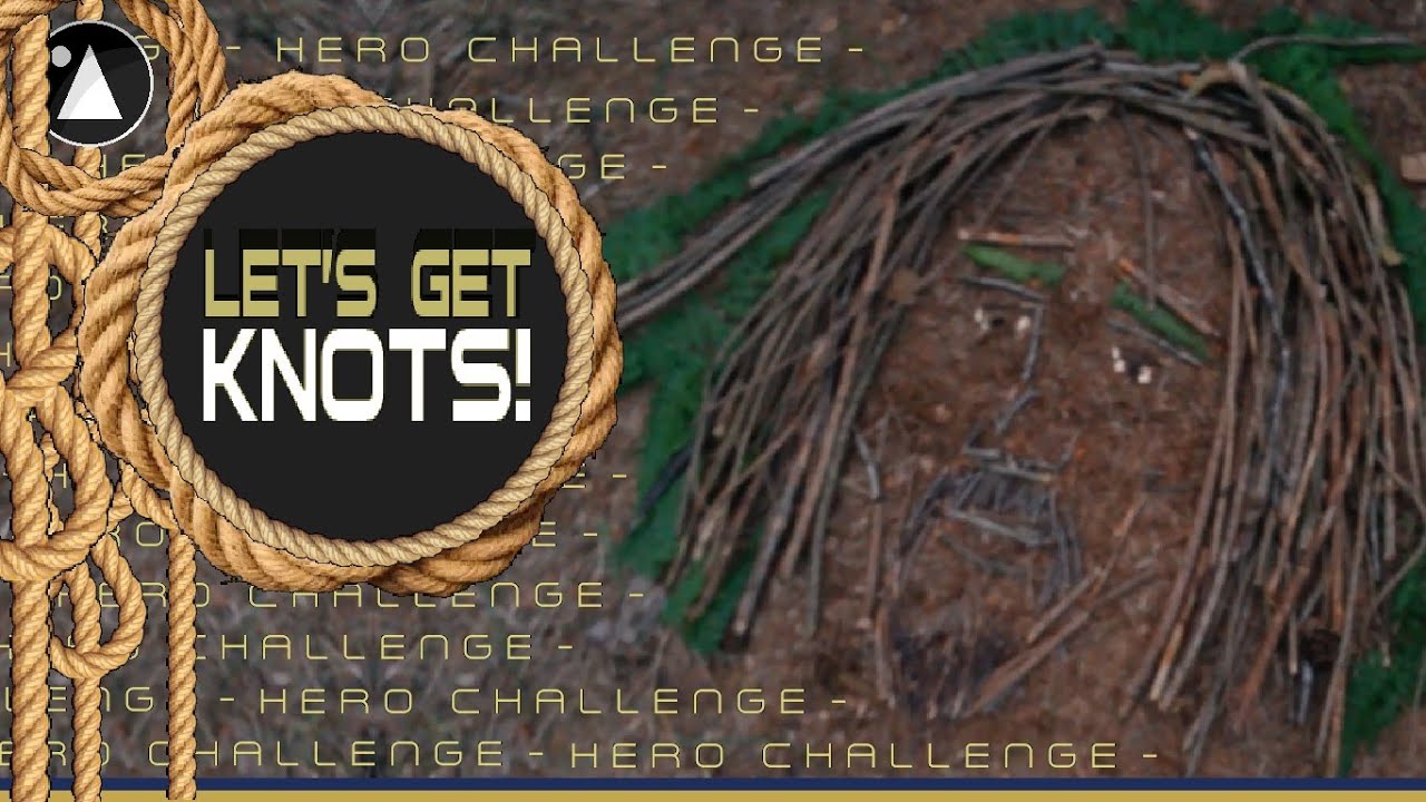 Bushcraft, Knots and Wild Camping #stealthcampingalliance #herochallenge
