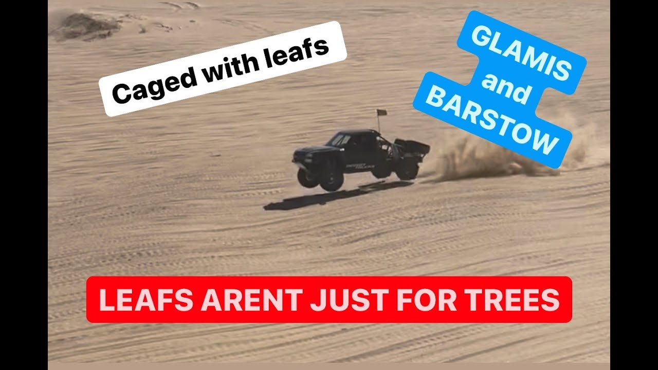 Caged/Leaf’d Chevy prerunner, handles the whoops!