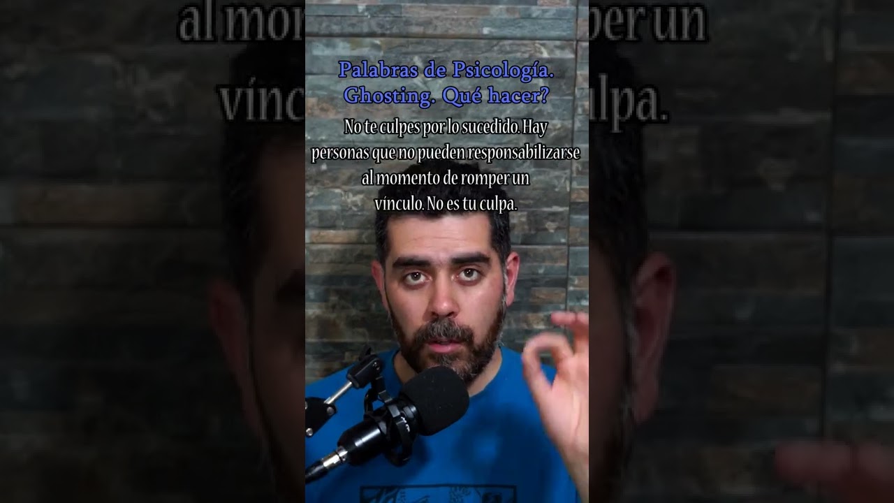 Qu&eacute; se puede hacer frente al #ghosting #psicologia #relaciones