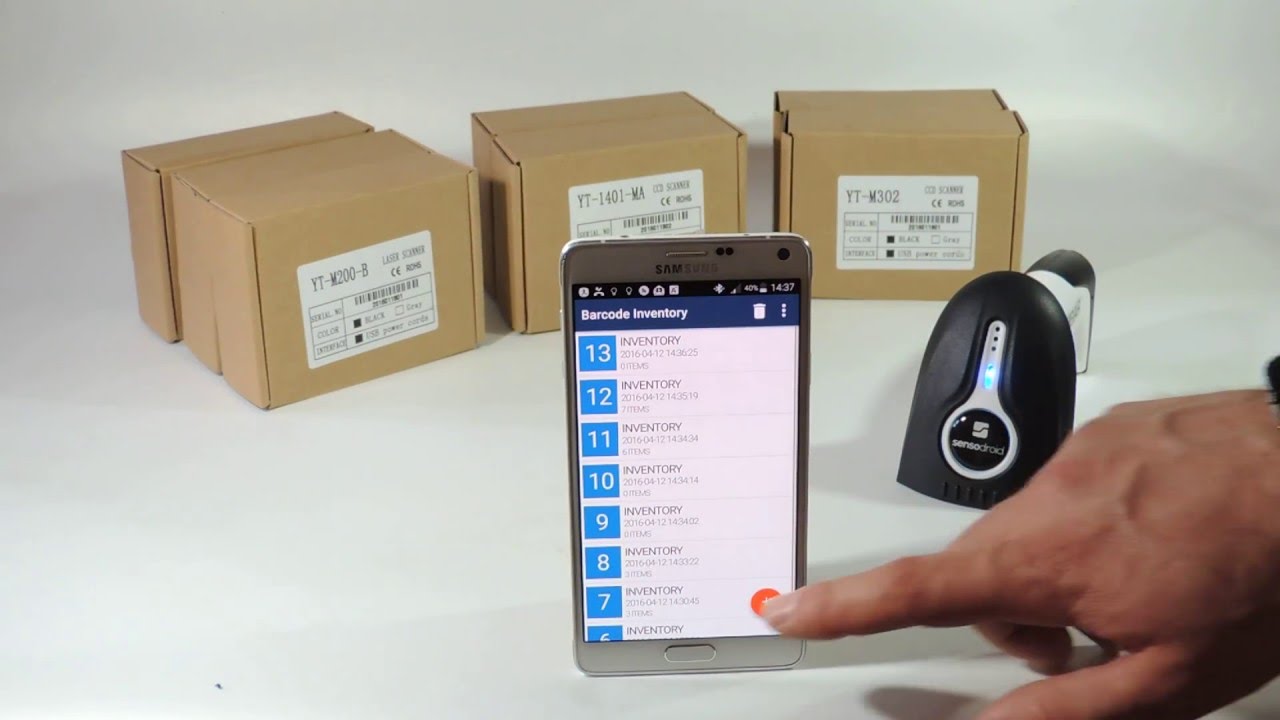 Barcode Inventory counter - Android App easy barcode counter inventory