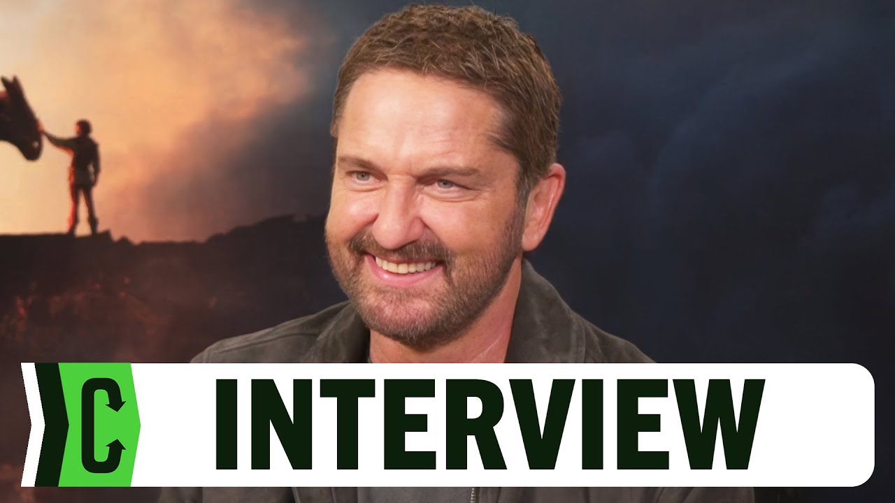Gerard Butler Talks How to Train Your Dragon, Reign of Fire, Universal's Epic Universe and More