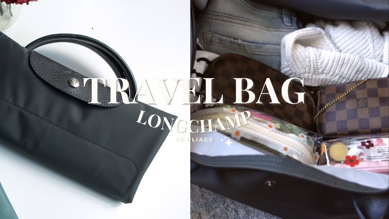 Packing for my UK trip 🇬🇧✨ | seeing what fits | Longchamp le pliage travel xl | asmr packing vlog