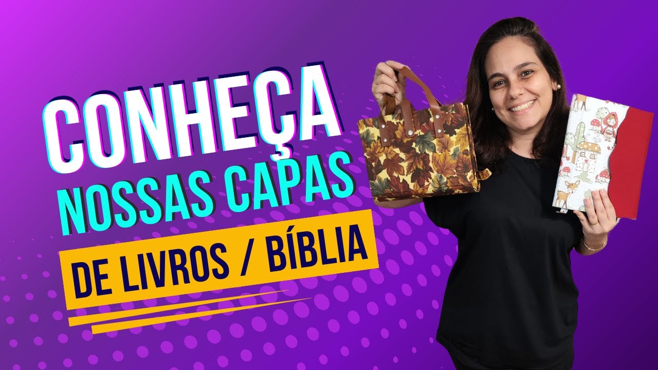 Conheça nossos modelos de capas para livros ou Bíblia