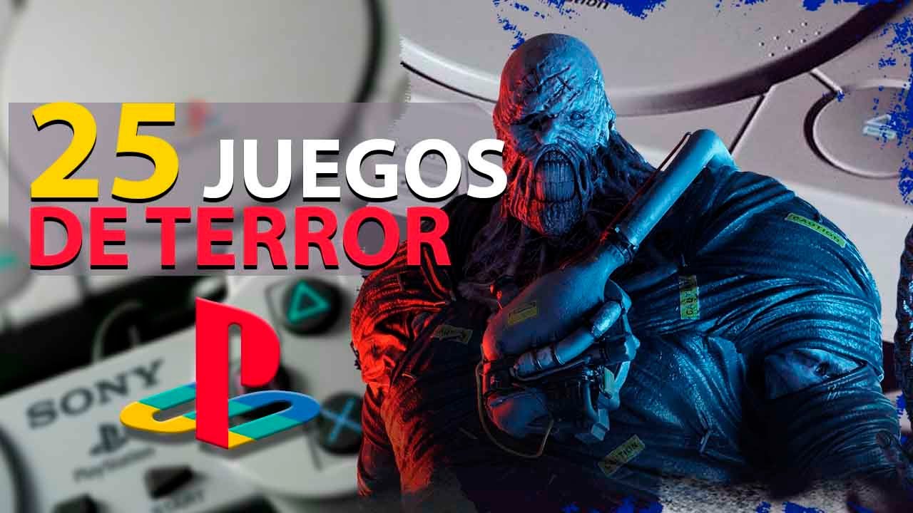 25 juegos de TERROR de la Playstation (PS1) | Survival Horror Games