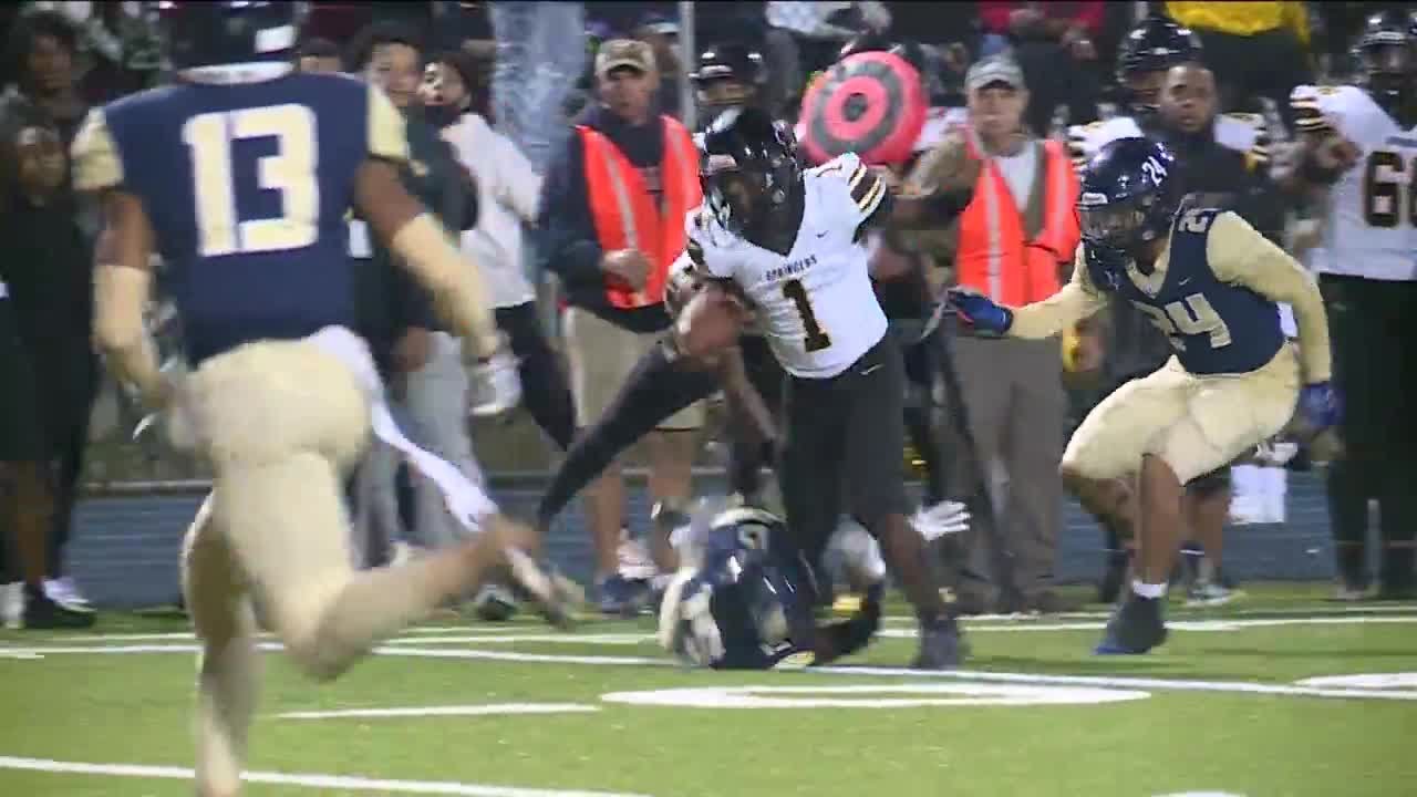 Highland Springs trounces Varina 29-0