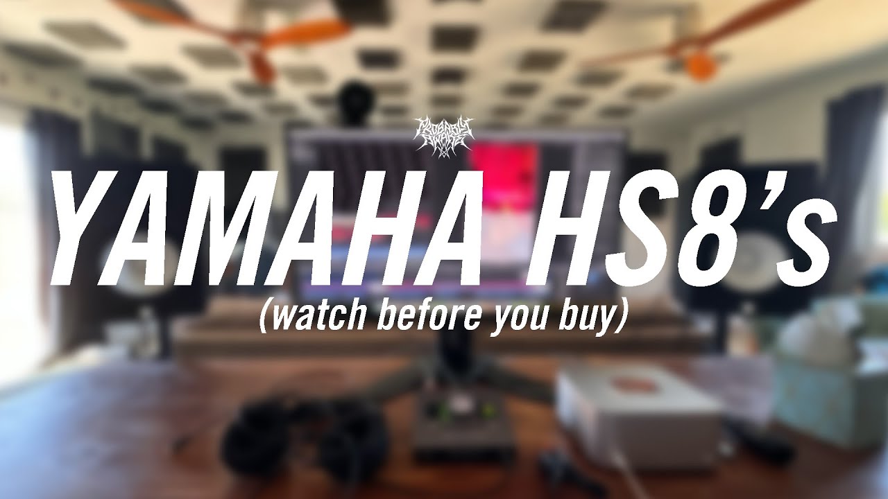 Обзор Yamaha HS8 — мои впечатления, оформление помещения и общие мысли