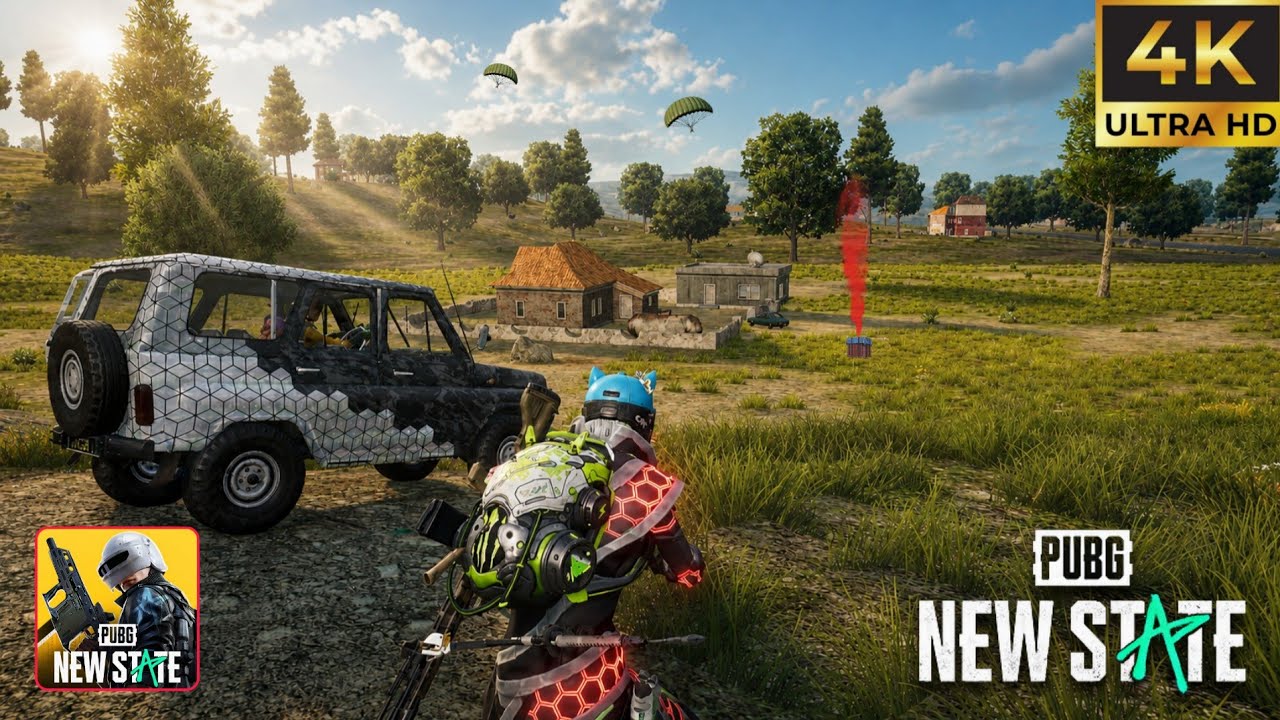 PUBG New State Mobile Max GRAPHICS Erangle Gameplay