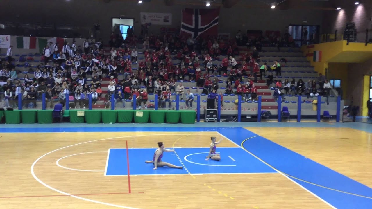 JUNIOR DUET Canada- BRONZE- WFNBTA  BATON  TWIRLING ITALY 2015