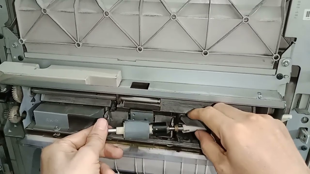 mengganti roll bypass canon ir 6570/5050/5075 series