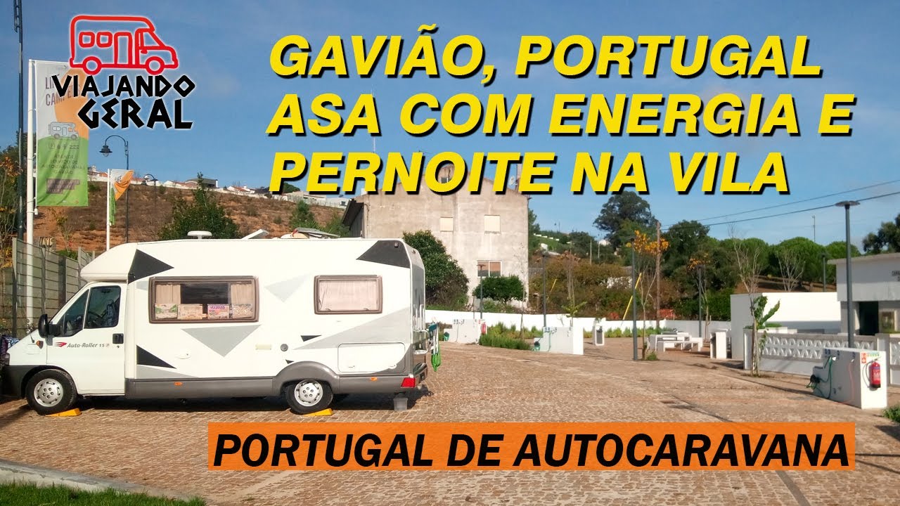 GAVIÃO, PORTUGAL, ÁREA DE SERVIÇO PARA AUTOCARAVANAS E MOTORHOME NA EUROPA #vanlife