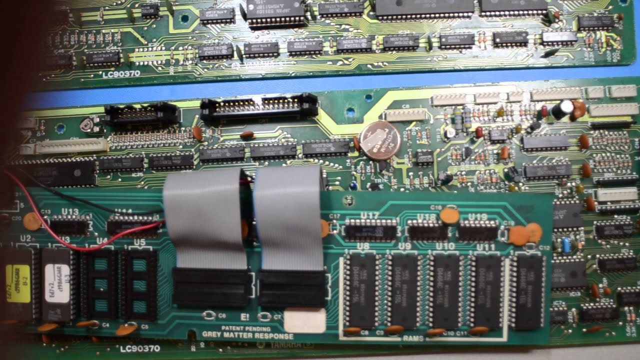 YAMAHA DX7 Battery Repair Tips #2