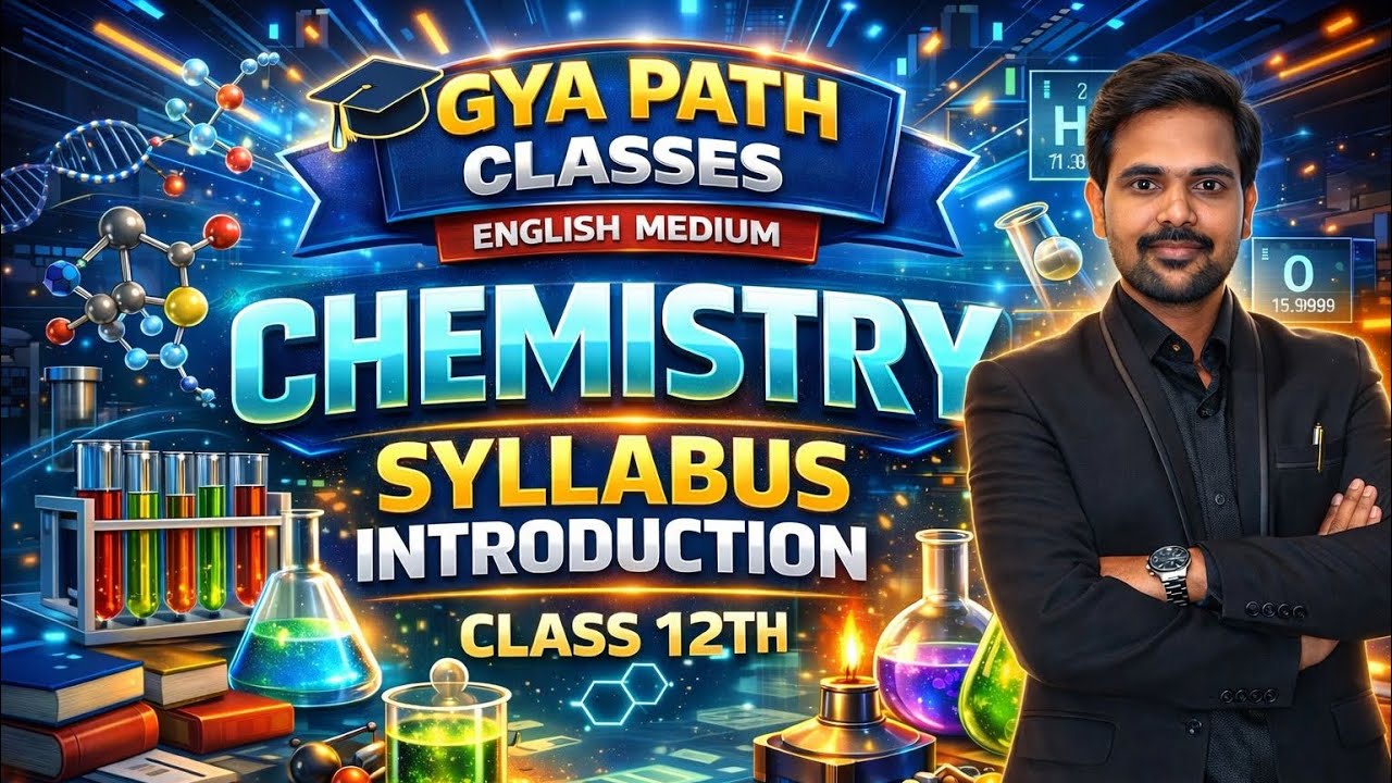 Introduction 12th Class Chemistry Syllabus || All Boards English medium || #education #video 