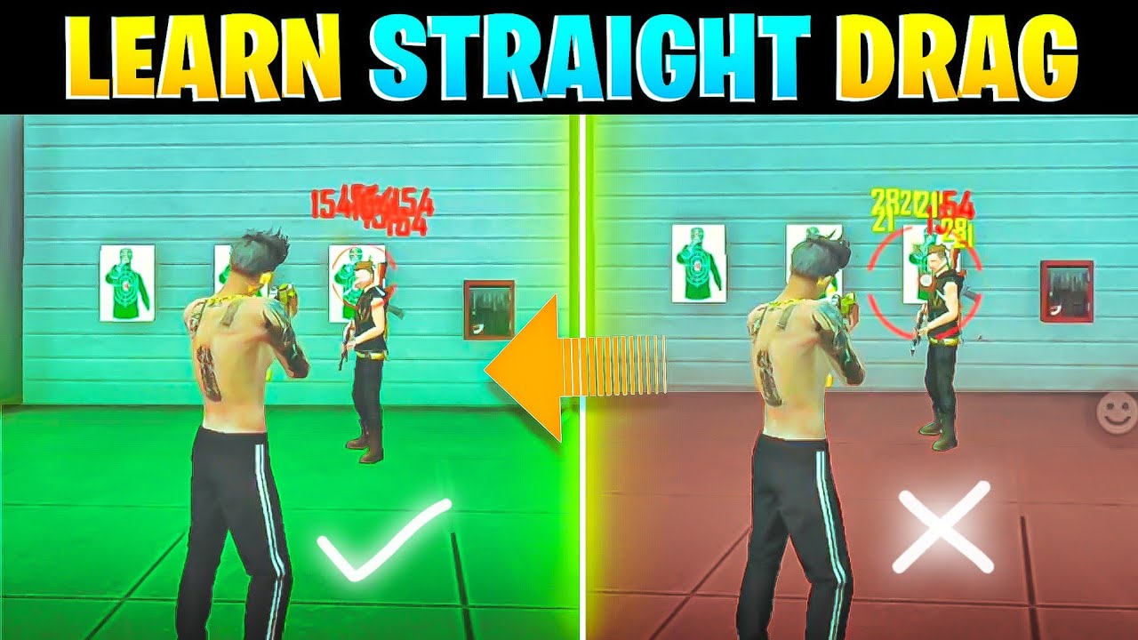SUPER EASY (STRAIGHT DRAG )  TRICK // STRAIGHT DRAG मार ने का सही तारिका