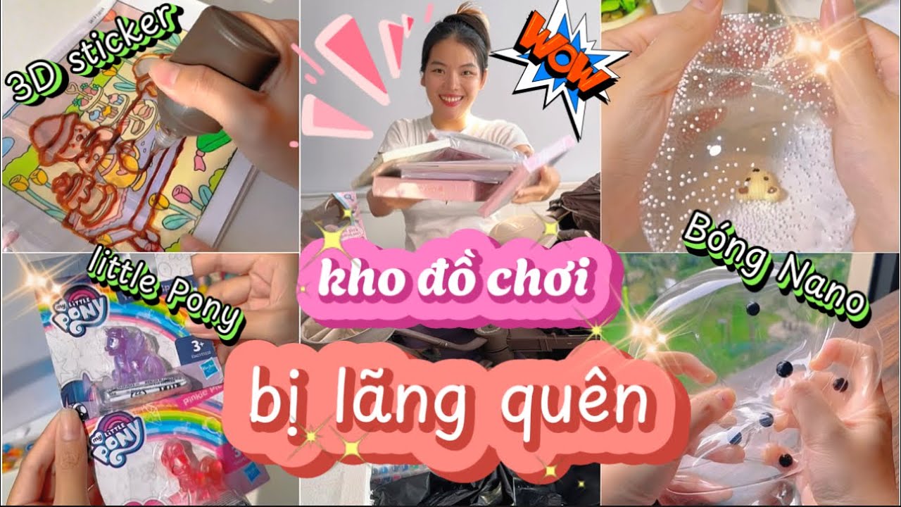 KHO ĐỒ CHƠI BỊ LÃNG QUÊN😱làm BONG BÓNG NANO đẹp xỉuuu🫧💦🔮