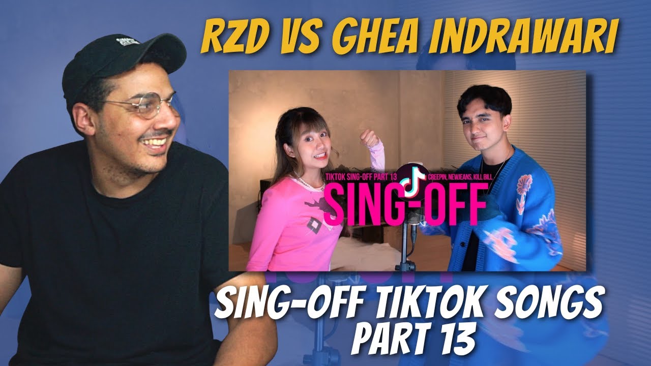 Reacting to RZD vs. Ghea Indrawari - Sing-Off of TikTok Songs Part 13