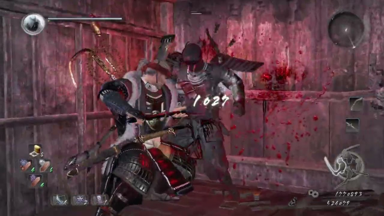 [Nioh] Mission 24 - Spider Nest Castle [Boss:Joro-gumo]