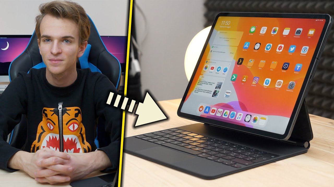 LA NUOVA TASTIERA APPLE DA 400&euro; - iPad Magic Keyboard Unboxing & Prime Impressioni
