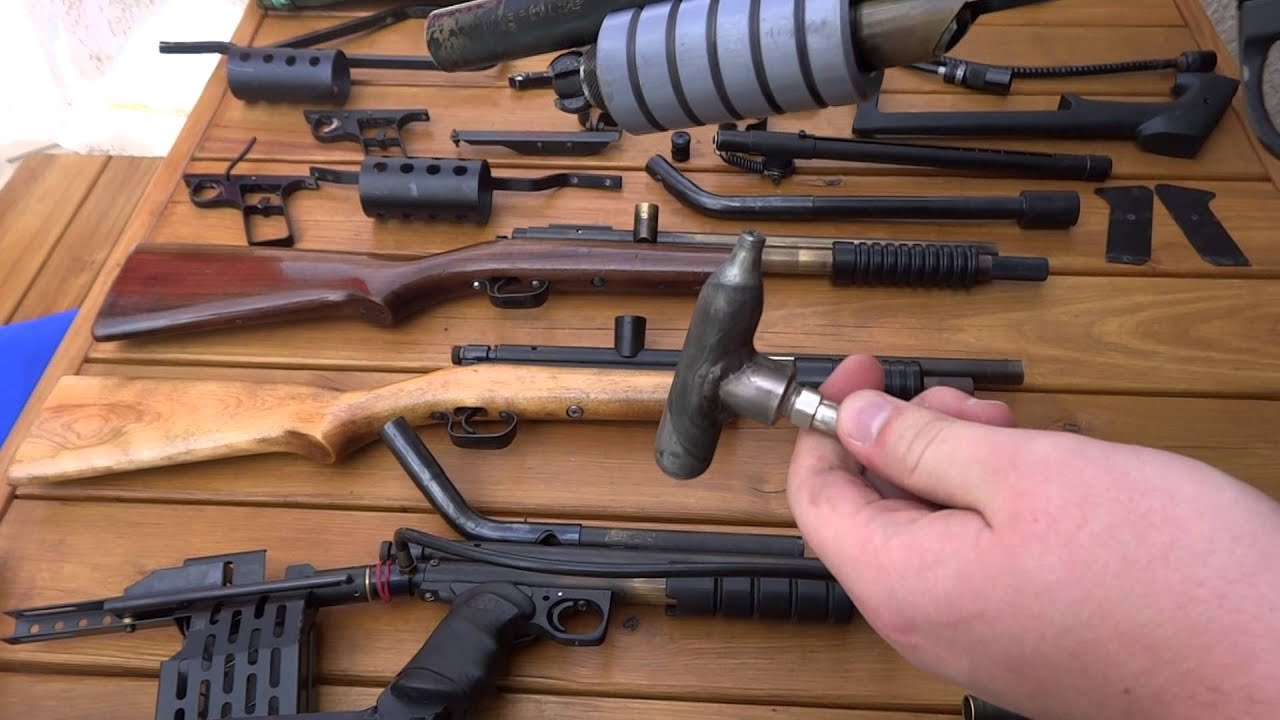 My Sheridan paintball marker Collection.