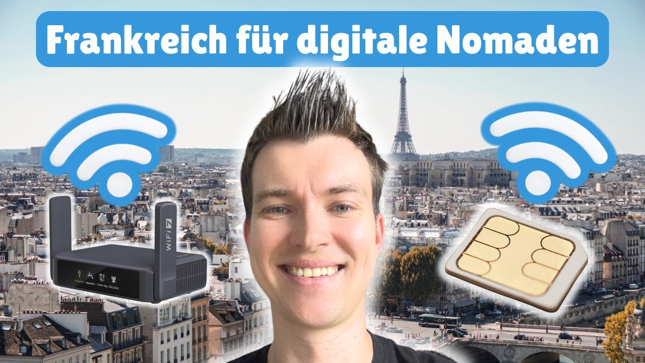 Frankreich für digitale Nomaden eSIM oder Pocket WiFi