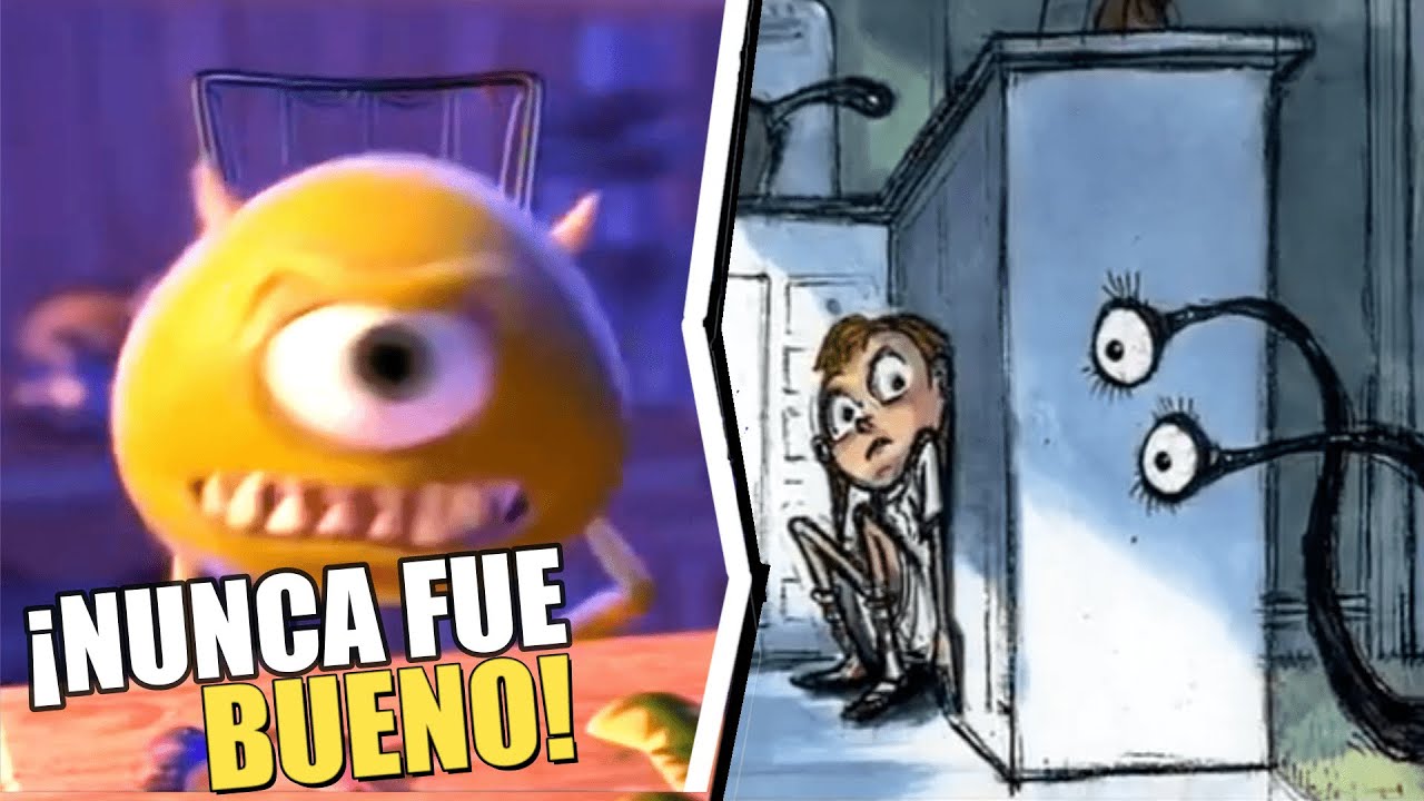 LA HISTORIA ORIGINAL DE MONSTER INC Y SU MATERIAL ELIMINADO/ LA PRIMERA VERSION DE MONSTER INC