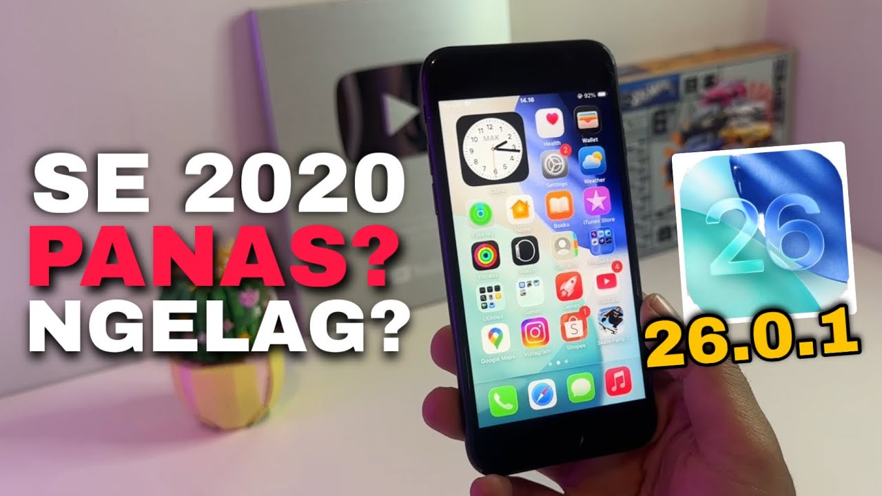Review iOS 26.0.1 di iPhone SE 2020! Tonton dulu sebelum update 