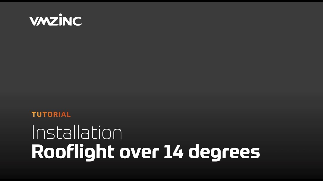 UK - Installation video – Rooflight over 14 degrees