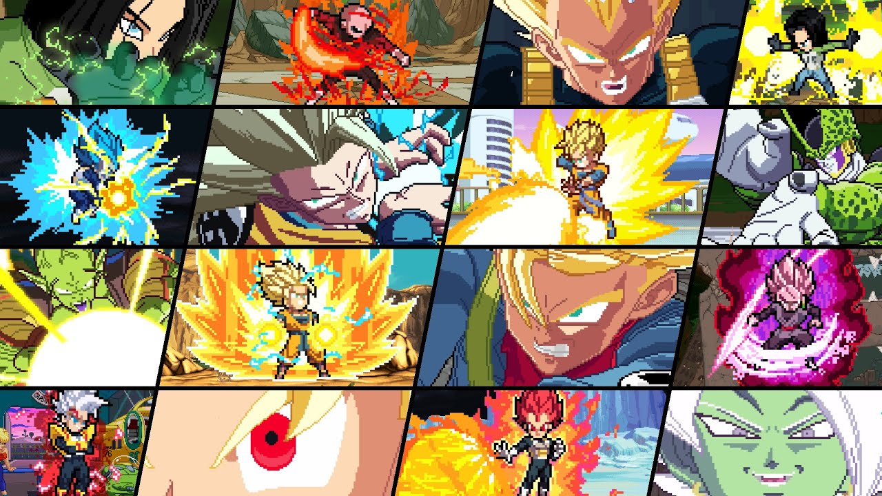 Z Legends 3 Все специальные атаки и ультимативные атаки (часть 2)