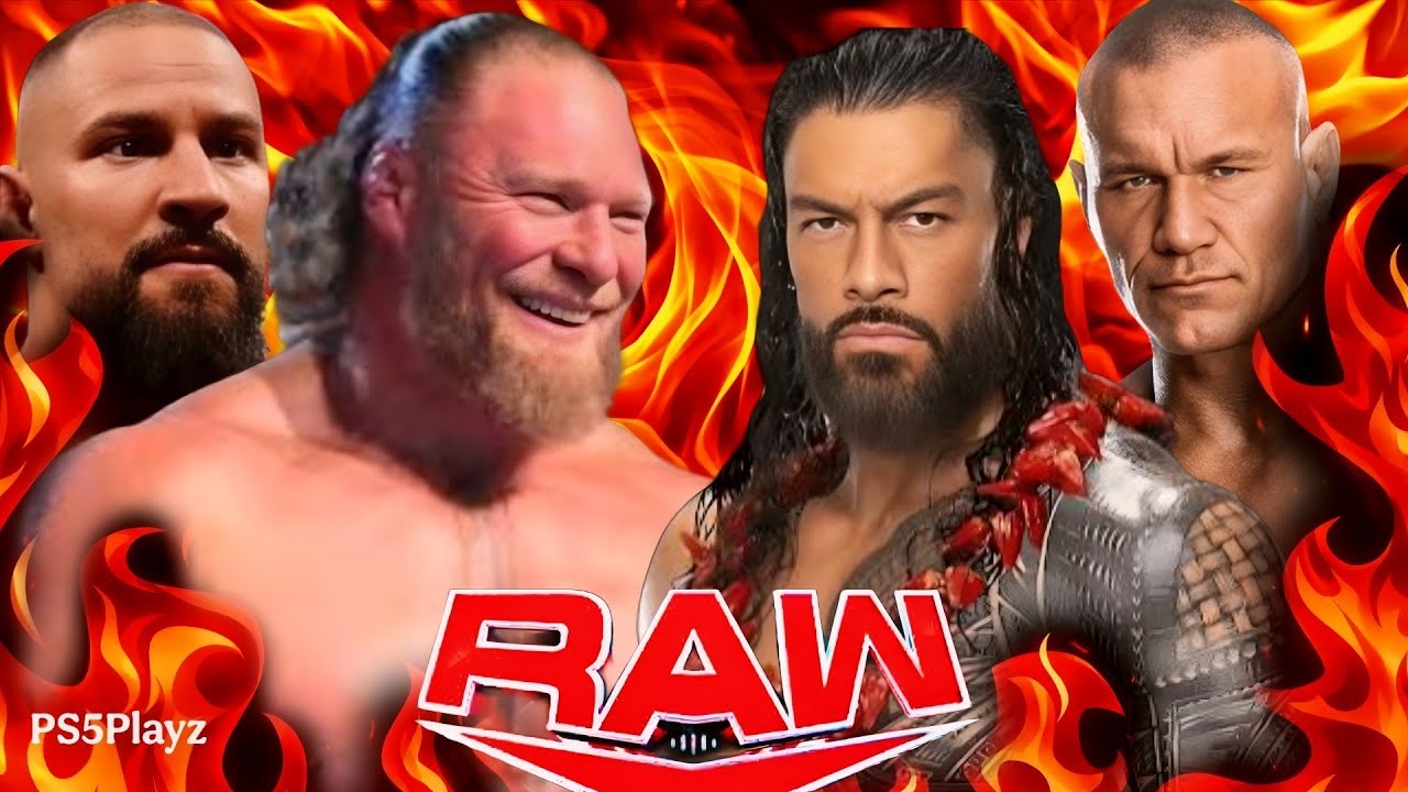 Roman Reigns & Randy Orton vs Vision Wwe Raw 11 March 2026 Tag Team WWE2k25 - PS5 4K Game Play