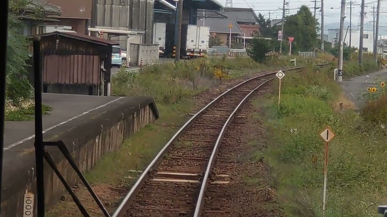 【前面展望】樽見鉄道　大垣→樽見　2024年