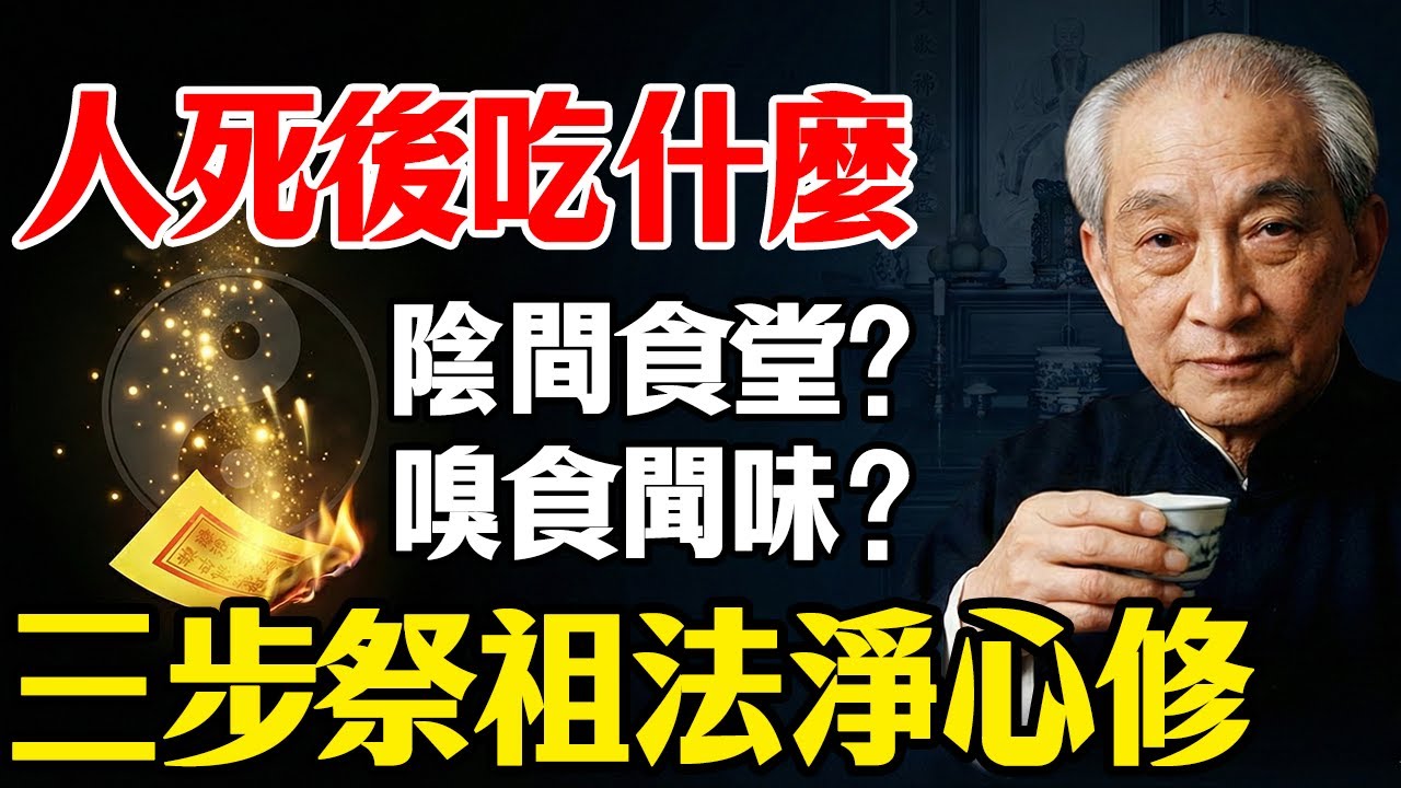 燒了一輩子紙錢，祖先竟然收不到？南懷瑾一語道破：不懂這個「能量密碼」，燒再多也是廢紙！#南懷瑾  #燒紙錢 #祭祖  #中元節  #生命科學  #量子糾纏