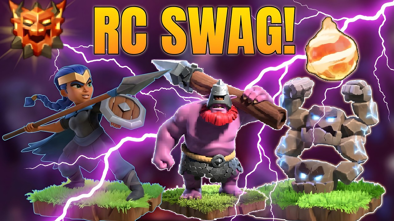 RC SWAG OP Legend League Attack Strategy | Fireball + Meteor Golem + Thrower | Clash of Clans