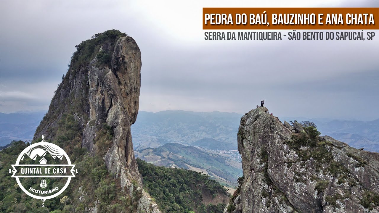 Pedra do Baú (Face Norte, via ferrata), Bauzinho e Ana Chata - Quintal de Casa Ecoturismo
