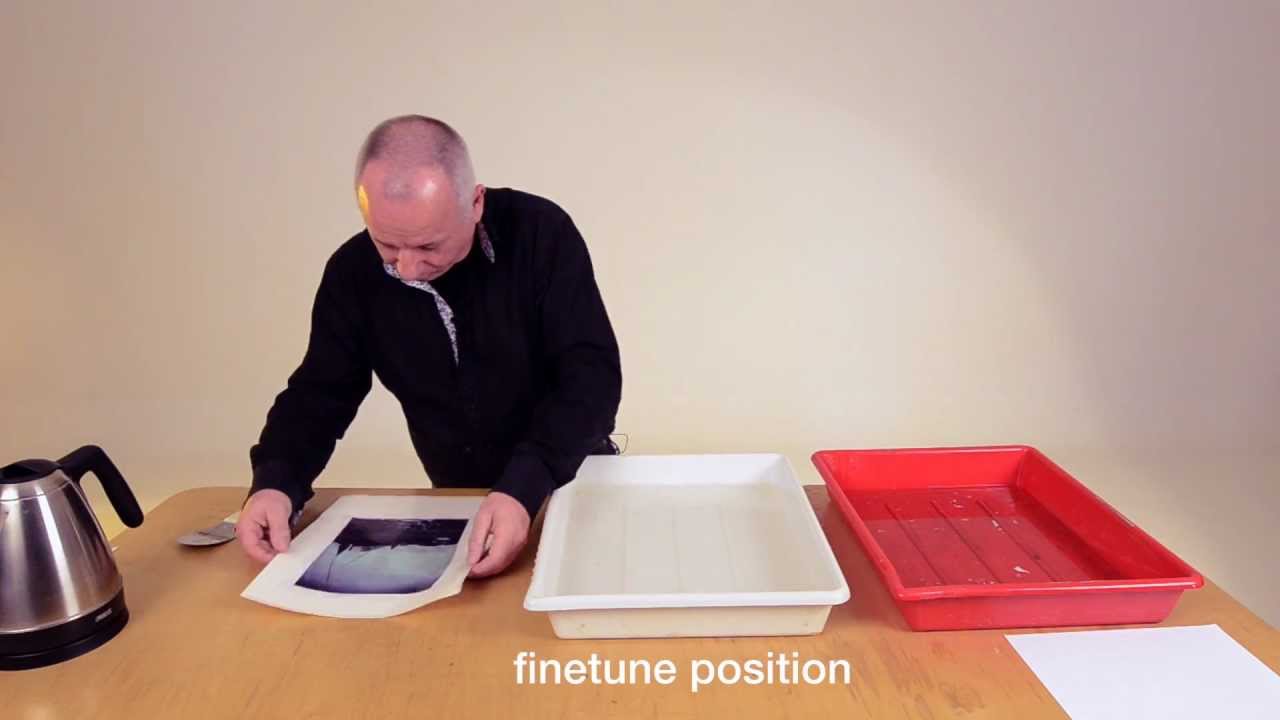 Emulsion Transfer with Polaroid 8x10