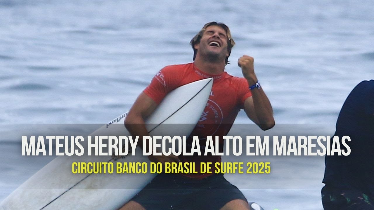 Mateus Herdy voa em Maresias - Circuito Banco do Brasil de Surfe 2025 QS 6.000 #WSL