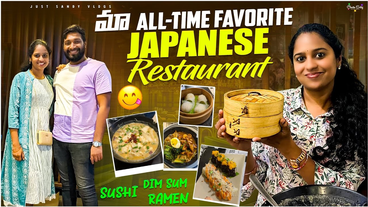Trying Japanese food in Bangalore 🤤🍲🍜🥢🍣🥟 | You Mee | Just Sandy Vlogs 