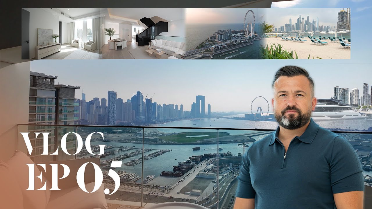 Vlog #5 Dubai’s Most Exclusive Properties – Beachfront & Lagoon Living! | 3SA ESTATE DUBAI