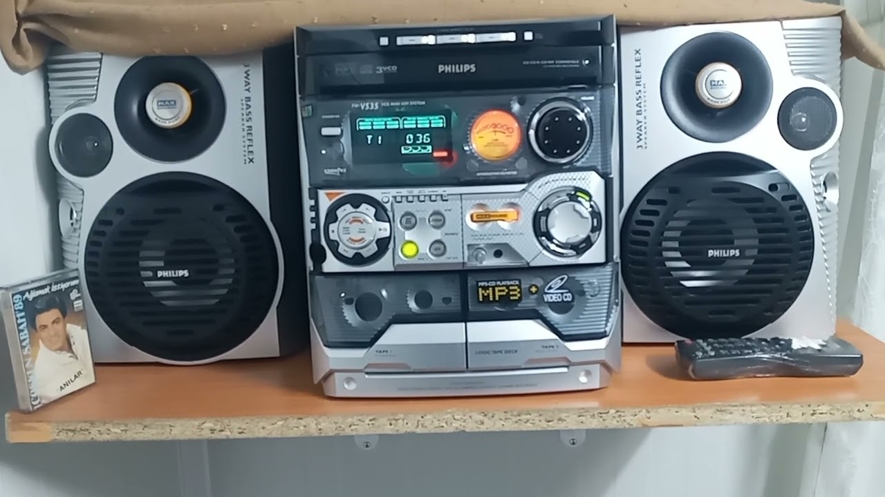 PHİLİPS FW-V535   kaset dinleti Coşkun Sabah
